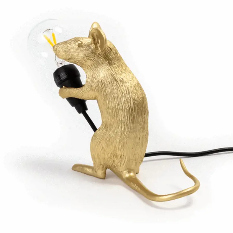 Seletti Sitting Mouse Lamp